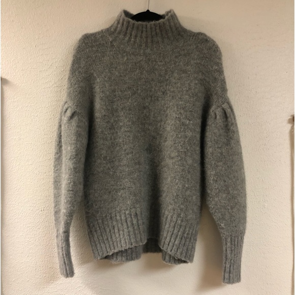 Express Puff Balloon Sleeve Sweater - Picture 4 of 13
